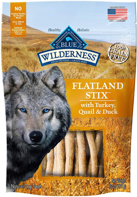 Blue Buffalo Wilderness Stix Grain Free Soft-Moist Dog Treats - BESTMASCOTA.COM