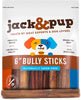 Jack&Pup - Barras de carne de vacuno para perros de grado premium, sin olor, extra gruesas, 5.9 in de largo, sabor de carne fresca y sabrosa, 30 % más larga - BESTMASCOTA.COM