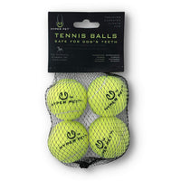 Hyper Pelotas de tenis para perros [Juguetes seguros para perros para ejercicio y entrenamiento] (bolas de tenis para perros de colores brillantes, fácil de localizar) - BESTMASCOTA.COM