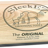 SleekEZ - Herramienta de aseo original para perros, gatos y caballos - Cepillo para pelo corto y largo - Elimina sin dolor el 95% del pelo suelto, piel y suciedad - fácil de limpiar - fabricado en Estados Unidos - BESTMASCOTA.COM