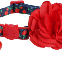 Boombone Collar de gato de flores, collares para perros y accesorios de San Valentín - BESTMASCOTA.COM