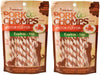 Scott Productos Pet Cerdo Chomps Bacon Giros Treat, Mini - BESTMASCOTA.COM