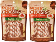 Scott Productos Pet Cerdo Chomps Bacon Giros Treat, Mini - BESTMASCOTA.COM