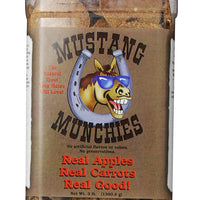 Mustang Munchies recipiente de plástico (Equino Pet Treats, 3-Pound - BESTMASCOTA.COM