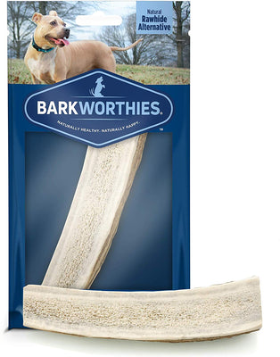 Barkworthies Seleccionado a mano, naturalmente cobertizo dividido y enteros cuernos de alce – Premium de larga duración, sin olor masticables para perros de todos los tamaños y razas – sin tratamientos químicos, sin conservantes añadidos - BESTMASCOTA.COM