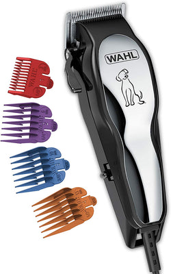 Wahl - juego de peluquería canina Pet-Pro para pequeños/grandes perros, pelaje grueso, pelaje denso, gatos, caballos. Bajo nivel de ruido/silencioso, fabricado por la marca utilizada por profesionales #9281-210 - BESTMASCOTA.COM