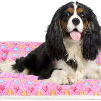 Mora Pets cama para mascotas (perro/gato) ultra suave con lindos estampados | Cama de polar reversible | Cama apta para lavarropas - BESTMASCOTA.COM