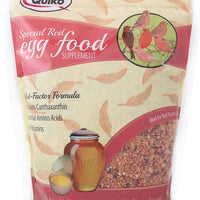 Vitakraft Quiko - Suplemento especial para huevos rojos, fórmula de factor rojo con canthaxantina para canarias, bolsa de 1.1 libras - BESTMASCOTA.COM