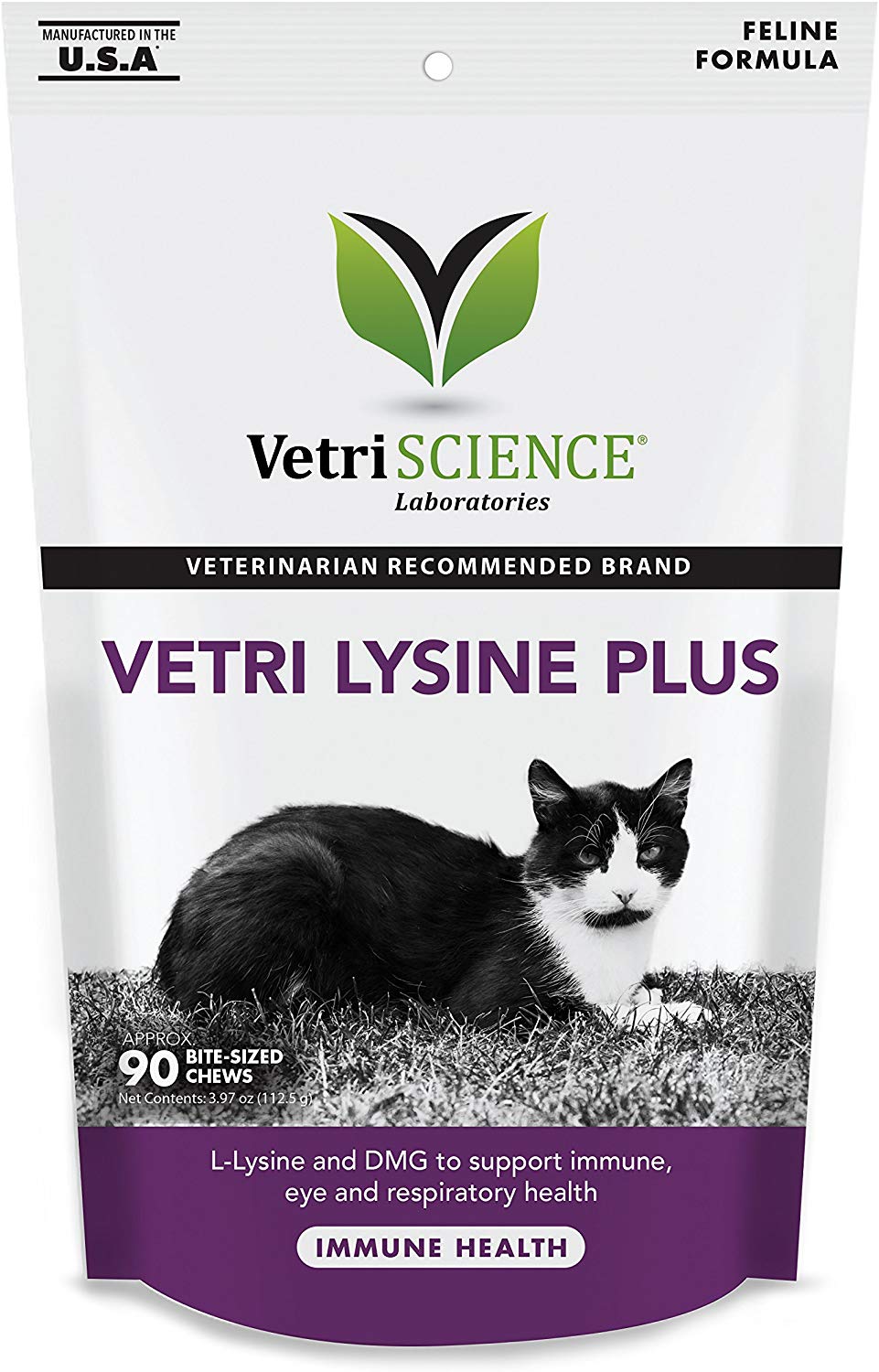 Vetri Lisina 90 Chews, paquete de de 1 - BESTMASCOTA.COM