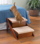 Rampa para perro con marco de pino Pet Studio Rampsteps - BESTMASCOTA.COM