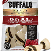 Buffalo Gama de cuero crudo, bocadillos para perros | saludables, alimentados con hierba, Buffalo Jerky crudo, escondite masticables | sabor ahumado de nogal - BESTMASCOTA.COM
