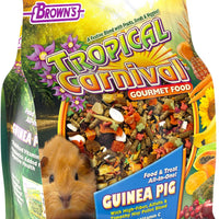 F.M. Brown's Tropical Carnival Gourmet Comida para cobayas con pellets de Alfalfa y Timothy - Dieta diaria con vitamina y nutrientes - BESTMASCOTA.COM