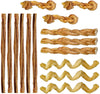 Pawstruck Mini Bully Sticks para perros pequeños y cachorros – Natural Bulk Dental Treats para razas de juguete, carne de vacuno en miniatura mejor bajo olor Pizzle Stix masticar en primavera, trenzas, pesas - BESTMASCOTA.COM