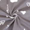 Manta para perro, suave y cálida, con estampado de huellas, para perros pequeños, medianos, grandes, gatos, cachorros, gatitos, otros animales, color negro, gris - BESTMASCOTA.COM
