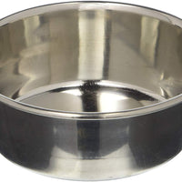 Pureness Cat Plato de acero inoxidable, 8 onzas, individual, Plateado - BESTMASCOTA.COM