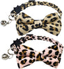 KUDES - Juego de 2 collares para gatos con corbata de lazo y campana para gatos y otros perros pequeños, ajustables de 7.9 – 10.5 in - BESTMASCOTA.COM