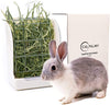 CalPalmy - Comedero para heno (ideal para conejos, chinchilla/conejillo de indias, mantiene la hierba limpia y fresca/no tóxica, plástico libre de BPA) - BESTMASCOTA.COM
