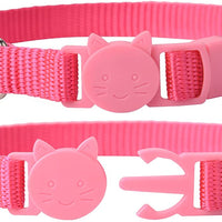 Gato Collar Set 6pcs escindidas con campana de seguridad para Kitty - BESTMASCOTA.COM