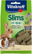 Vitakraft Slims con conejo de alfalfa, conejillo de indias y pellizco de animales pequeños, 1.76 oz - BESTMASCOTA.COM