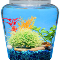 Koller Products - Cuenco para pescado (plástico irrompible, con claridad de transparencia, 7.25 pulgadas de diámetro x 8.0 in de alto, número de modelo: 49146000130 - BESTMASCOTA.COM