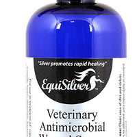Equisilver Vet - Spray de herida formulado para perros y gatos | Alivio para puntos calientes, infecciones de la piel, piel seca irritada | Curación rápida todo natural y no tóxico | Fabricado en Estados Unidos - BESTMASCOTA.COM
