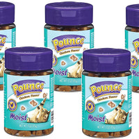 Pounce - Juego de 5 dulces húmedos para gatos, 3 onzas cada uno, sabor de pollo - BESTMASCOTA.COM