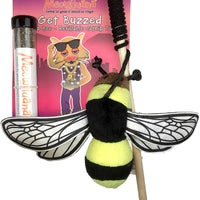 Meowijuana - Juguete de abeja para gatito y temporizador, rellenable - BESTMASCOTA.COM