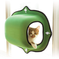 K&H Pet Products EZ Mount ventana Pod Kitty Sill Tan 27" x 20" - BESTMASCOTA.COM