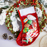 Highland Farms Set de regalo de Navidad para gatos – Relleno de juguete para gatos – Pack de 12 paquetes de juguetes para cesta de fiesta - BESTMASCOTA.COM