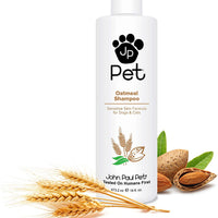 John Paul Pet Champú de avena para perros y gatos, fórmula de piel sensible calma e hidrata la piel seca y el pelo - BESTMASCOTA.COM