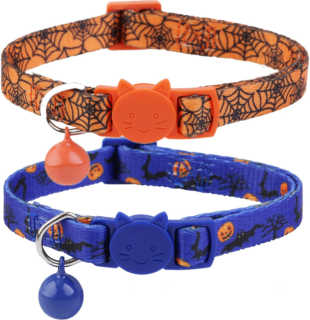 BoomBone Cat Collar Breakaway with Bell,Safe Puppy Collars for Thanksgiving - BESTMASCOTA.COM