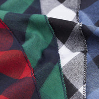 Odi Style Buffalo Bandana para perro, 4 unidades, pañuelos de algodón, pañuelos, pañuelos, baberos triangulares, accesorios para perros pequeños, medianos, grandes, cachorros, mascotas, negro y blanco, rojo, verde, azul y azul marino - BESTMASCOTA.COM
