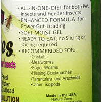Nature Zone snz54511 alimentador insectos picaduras de total suave húmedo Comida con Espirulina, 10-Ounce - BESTMASCOTA.COM