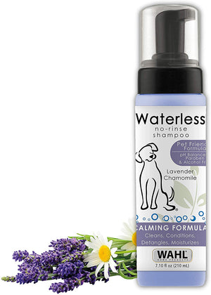 Wahl Natural Pet Champú sin agua sin enjuague, lavanda, 7,10 fl oz, lavanda, (Lavender Chamomile) - BESTMASCOTA.COM