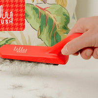 Cepillo removedor de pelos y pelusas Lilly Brush para que sus gatos y perros estén siempre libres de pelo., 1 unidad, Rojo - BESTMASCOTA.COM