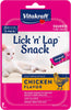 Vitakraft Lick 'n' Lap Flavor Creamy Treats for Cats, Low Calorie, Grab-n-Go Squeeze Tube Treats or Saucy Food Topping, 5 Pack - BESTMASCOTA.COM