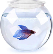 SunGrow Clear Bowl Aquarium, 1 Gallon, Classic Bowl for Bettas, Create Ideal Centerpieces for Weddings and Other Occasions, 360° View of Aquarium, Centerpiece, or Terrarium, Perfect for Office - BESTMASCOTA.COM