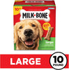 Milk-Bone Original Dog Treats, limpia los dientes, refresca la respiración 10 Pound (Pack of 1) Large