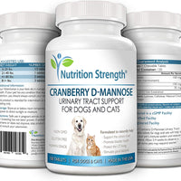 Arándano D-Mannose antioxidante, fuerza de apoyo para perros y gatos, previene y elimina Uti urinarias, Nutrición, 150 Tabletas Masticables - BESTMASCOTA.COM