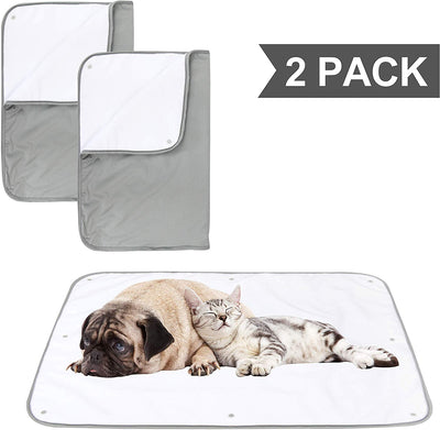 Paw Legend - Manta impermeable de varios tamaños para sofá, cama y coche | Manta de forro polar para perros, cachorros, gatos y niños, gris, S - BESTMASCOTA.COM