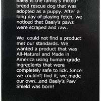 Baely's Paw Shield Rescue Stick – Confía en el original fabricado en América Paw Shield | Cera de protección de la pata de perro fácil de aplicar | Protección natural de la huella para lluvia fría y caliente y champiñones en nieve | 2 oz fácil de aplicar - BESTMASCOTA.COM