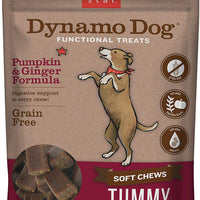 Cloud Star Dynamo Dog Digestive Support suave masticable golosinas, sin granos con calabaza, jengibre, probióticos, Calabaza - Digestión - 397 g, 14onza., N/A - BESTMASCOTA.COM