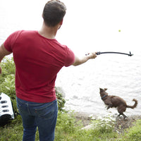 Franklin Pet Supply - Juguete para recoger perros, lanzador de pelotas de tenis, juego con tu perro, lanzador de pelotas de perro - BESTMASCOTA.COM