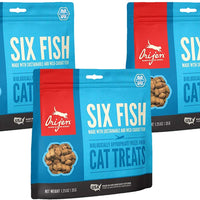 Orijen 3 paquetes de 6 golosinas para gatos congelados, 1.25 onzas cada una, fabricadas en los Estados Unidos - BESTMASCOTA.COM