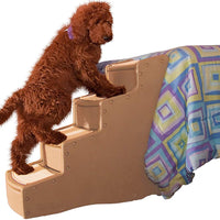 Pet Gear Easy Step IV escaleras para mascotas, 4 peldaños para gatos/perros, portátil/ligero, resistente - BESTMASCOTA.COM