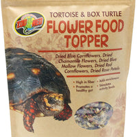 Zoo Med Tortoise and Box Turtle Flower Food Topper - BESTMASCOTA.COM