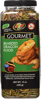 Zoo Med 5118 Gourmet Bearded Dragon Alimentación, 15 oz - BESTMASCOTA.COM