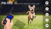 Mockins - Collar para perros con vibración de pitido y control remoto electrónico 100% resistente a la lluvia – Collar de distancia de 990 pies para perros ... - BESTMASCOTA.COM
