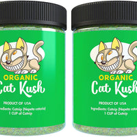 Cat Kush Organic Catnip, Safe Premium Blend Perfect for Cats, Instilled with Maximized Potency Your Kitty is Sure to Go Crazy for - BESTMASCOTA.COM