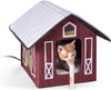 K&H Pet Products Casa para gatitos al aire libre, refugio aislado para gatos (calentado o sin calefacción) - BESTMASCOTA.COM